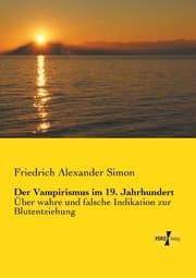 Cover von Der Vampirismus im 19.Jahrhundert