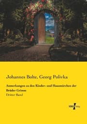 Cover von Anmerkungen zu den Kinder- und Hausmärchen der Brüder Grimm