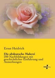 Cover von Die altdeutsche Malerei