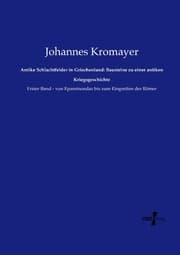 Cover von Antike Schlachtfelder in Griechenland: Bausteine zu einer antiken Kriegsgeschichte