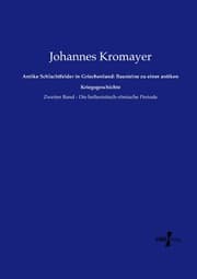 Cover von Antike Schlachtfelder in Griechenland: Bausteine zu einer antiken Kriegsgeschichte