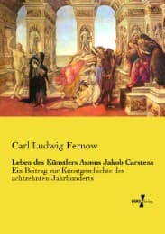 Cover von Leben des Künstlers Asmus Jakob Carstens