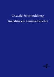 Cover von Grundriss der Arzneimittellehre