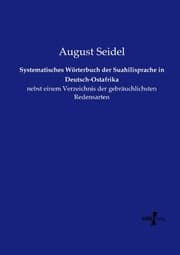Cover von Systematisches Wörterbuch der Suahilisprache in Deutsch-Ostafrika
