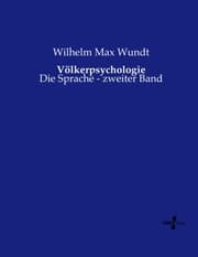 Cover von Völkerpsychologie