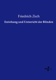 Cover von Erziehung und Unterricht der Blinden