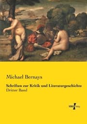 Cover von Schriften zur Kritik und Literaturgeschichte