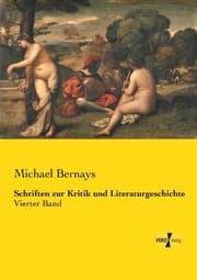 Cover von Schriften zur Kritik und Literaturgeschichte