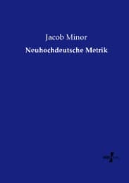 Cover von Neuhochdeutsche Metrik