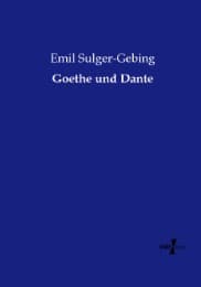 Cover von Goethe und Dante