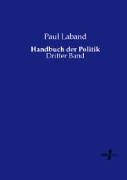 Cover von Handbuch der Politik