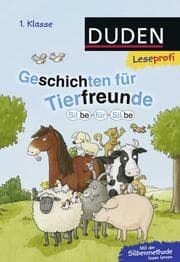 Cover von Duden Leseprofi - Silbe für Silbe: Geschichten für Tierfreunde