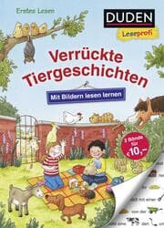 Cover von Duden Leseprofi - Verrückte Tiergeschichten