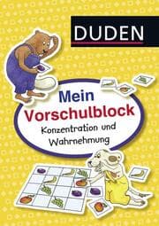 Cover von Mein Vorschulblock - Konzentration und Wahrnehmung