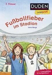 Cover von Duden Leseprofi - Fußballfieber im Stadion