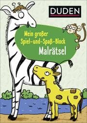 Cover von Duden: Mein großer Spiel-und Spaßblock: Malrätsel
