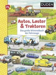 Cover von Autos, Laster & Traktoren: Das große Wimmelbuch der Fahrzeuge