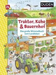 Cover von Traktor, Kühe & Bauernhof: Das große Wimmelbuch vom Landleben