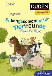 Cover von Duden Leseprofi - Silbe für Silbe: Silbengeschichten für Tierfreunde