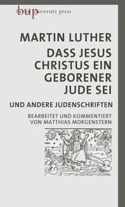 Cover von Dass Jesus Christus ein geborener Jude sei