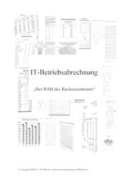 Cover von IT-Betriebsabrechnung Teil I I