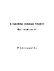 Cover von Lebenslinien im langen Schatten des Hakenkreuzes