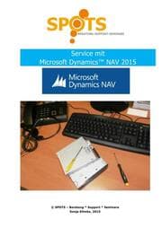 Cover von Service mit Microsoft Dynamics NAV2015
