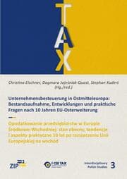 Cover von Unternehmensbesteuerung in Ostmitteleuropa
