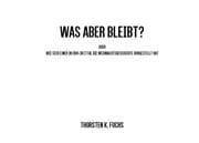 Cover von Was aber bleibt?
