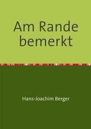 Cover von Am Rande bemerkt