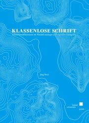 Cover von Klassenlose Schrift
