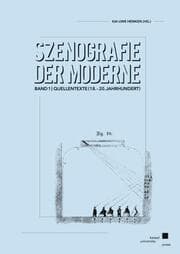Cover von Szenografie der Moderne
