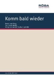 Cover von Komm bald wieder
