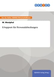 Cover von E-Support für Personalabteilungen