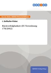 Cover von Rückverfolgbarkeit (EU-Verordnung 178/2002)