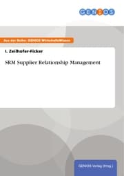 Cover von SRM Supplier Relationship Management