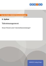 Cover von Talentmanagement