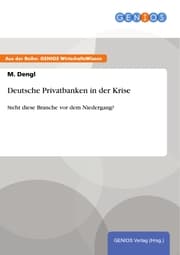 Cover von Deutsche Privatbanken in der Krise