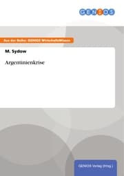 Cover von Argentinienkrise