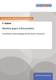 Cover von Bündnis gegen Schwarzarbeit