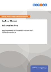 Cover von Schattenbanken