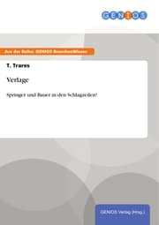 Cover von Verlage