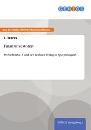 Cover von Finanzinvestoren