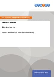 Cover von Bauindustrie