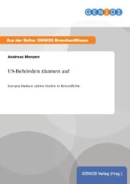 Cover von US-Behörden räumen auf