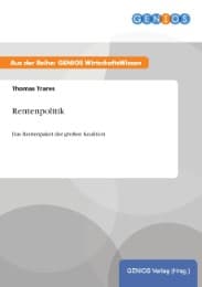 Cover von Rentenpolitik