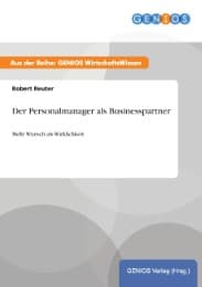 Cover von Der Personalmanager als Businesspartner