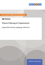 Cover von Thema Führung & Organisation