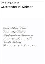 Cover von Gestrandet in Weimar
