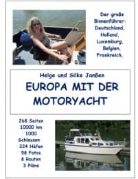 Cover von Europa mit der Motoryacht